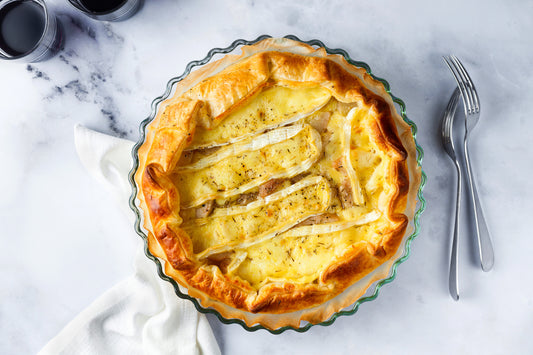 Brie and Onion Tart